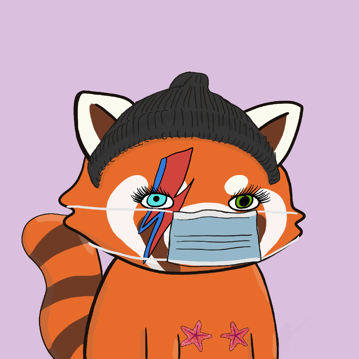 Okay Red Panda #6639