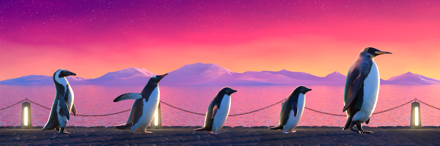 Five Penguins #2966