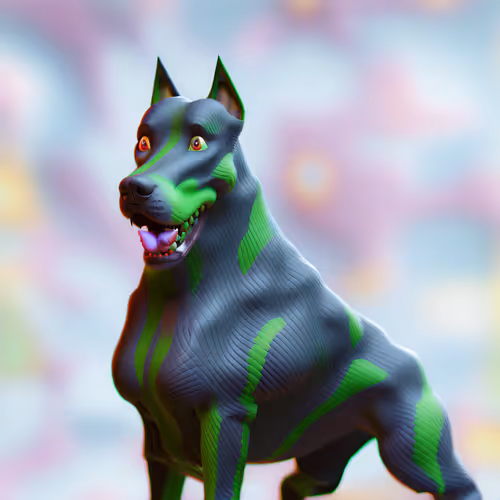 3D Mutant Hound 97