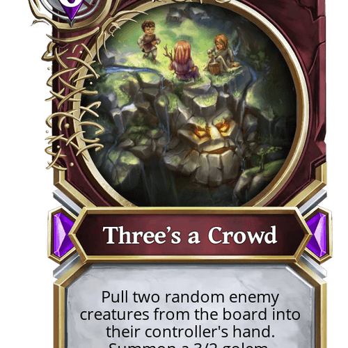 Three's a Crowd ID #24509636