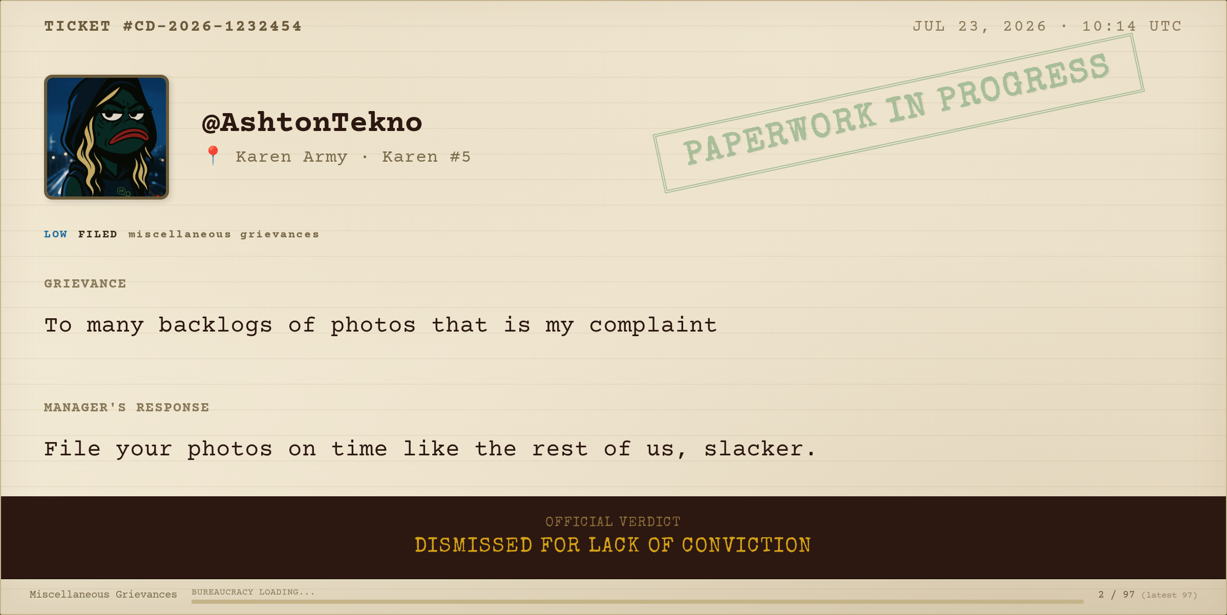 Complaint #228
