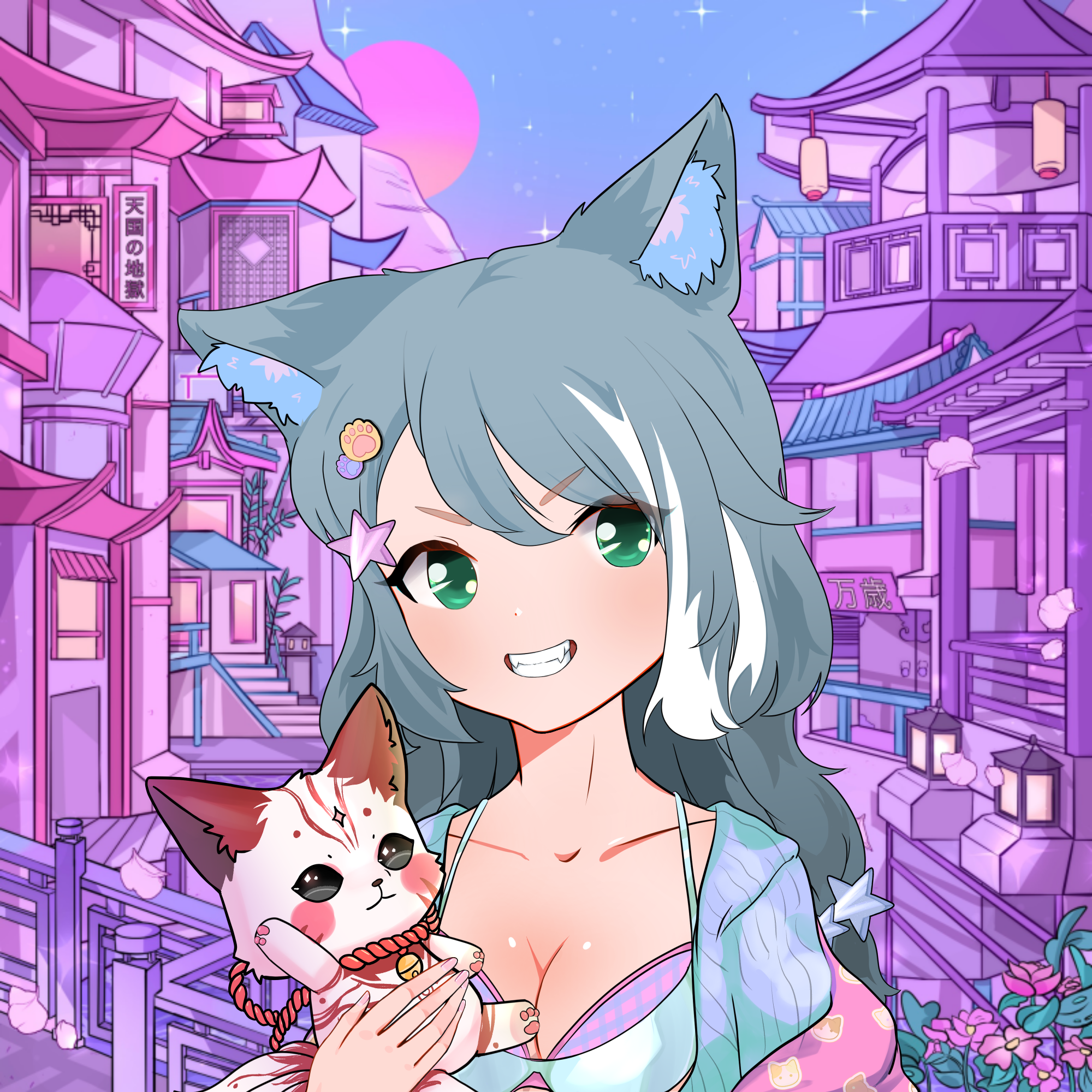 Cupcat Catgirl 4302