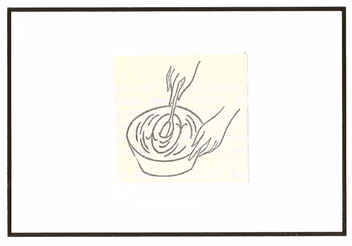 Andy Warhol's Pantry Token 20: Hand Mixing 1