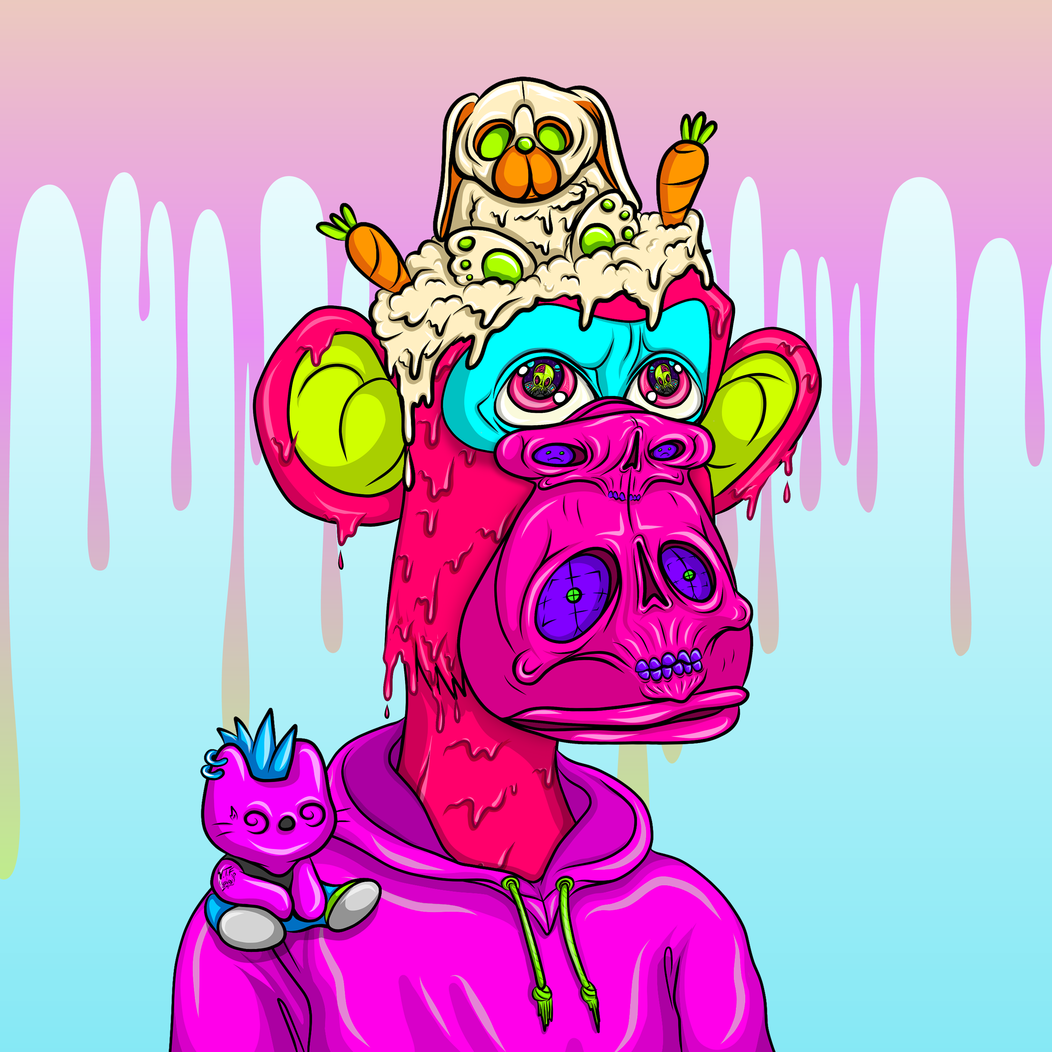 Caked Apes #7030