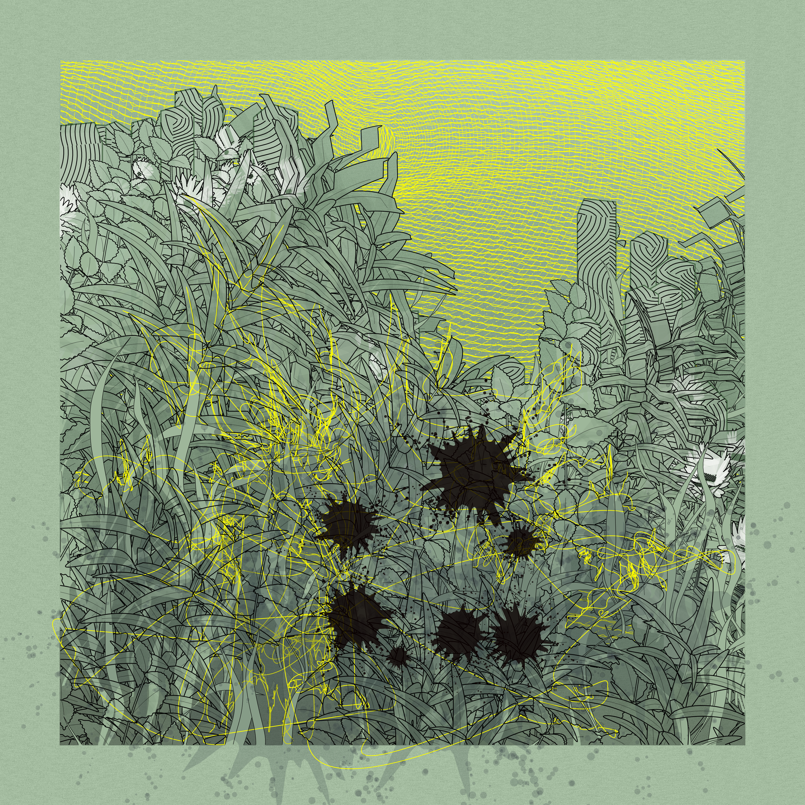 Landscape with Carbon Capture #4799
