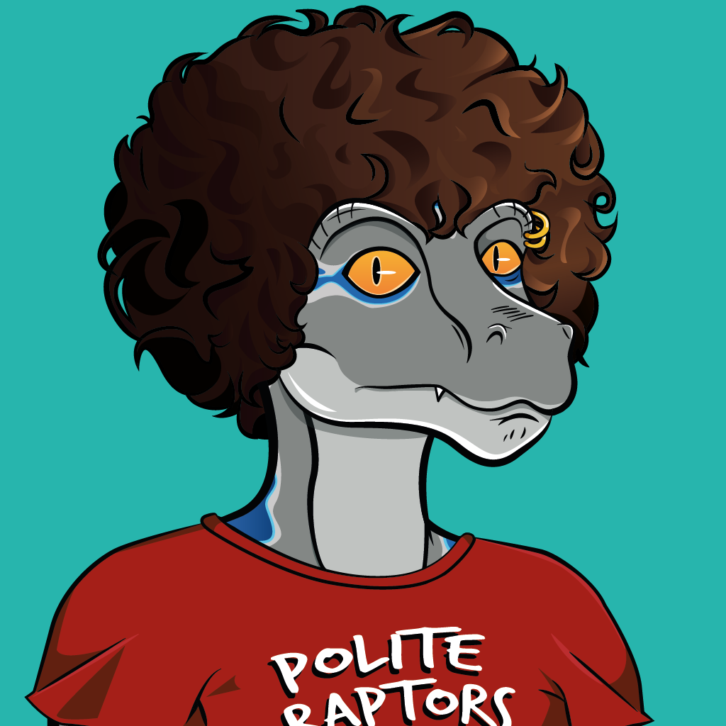 Polite Raptor #1198