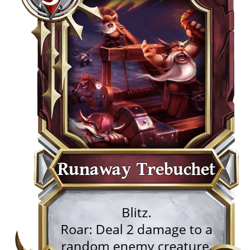 Runaway Trebuchet ID #6995702