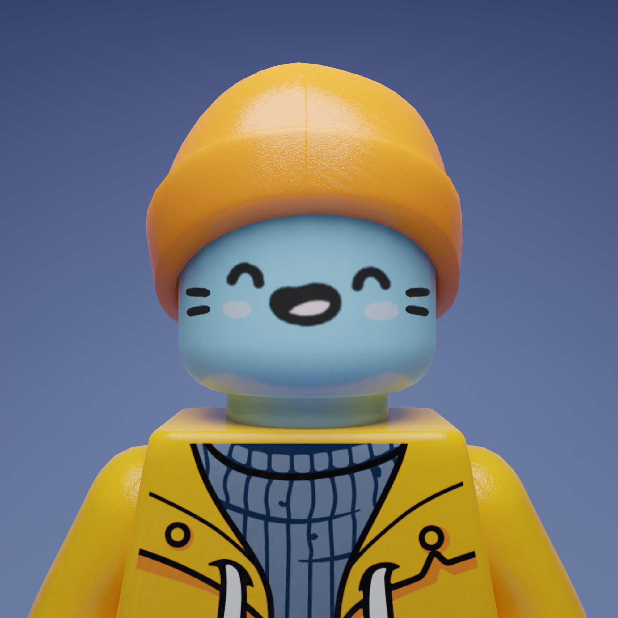 Cat Brick #4323