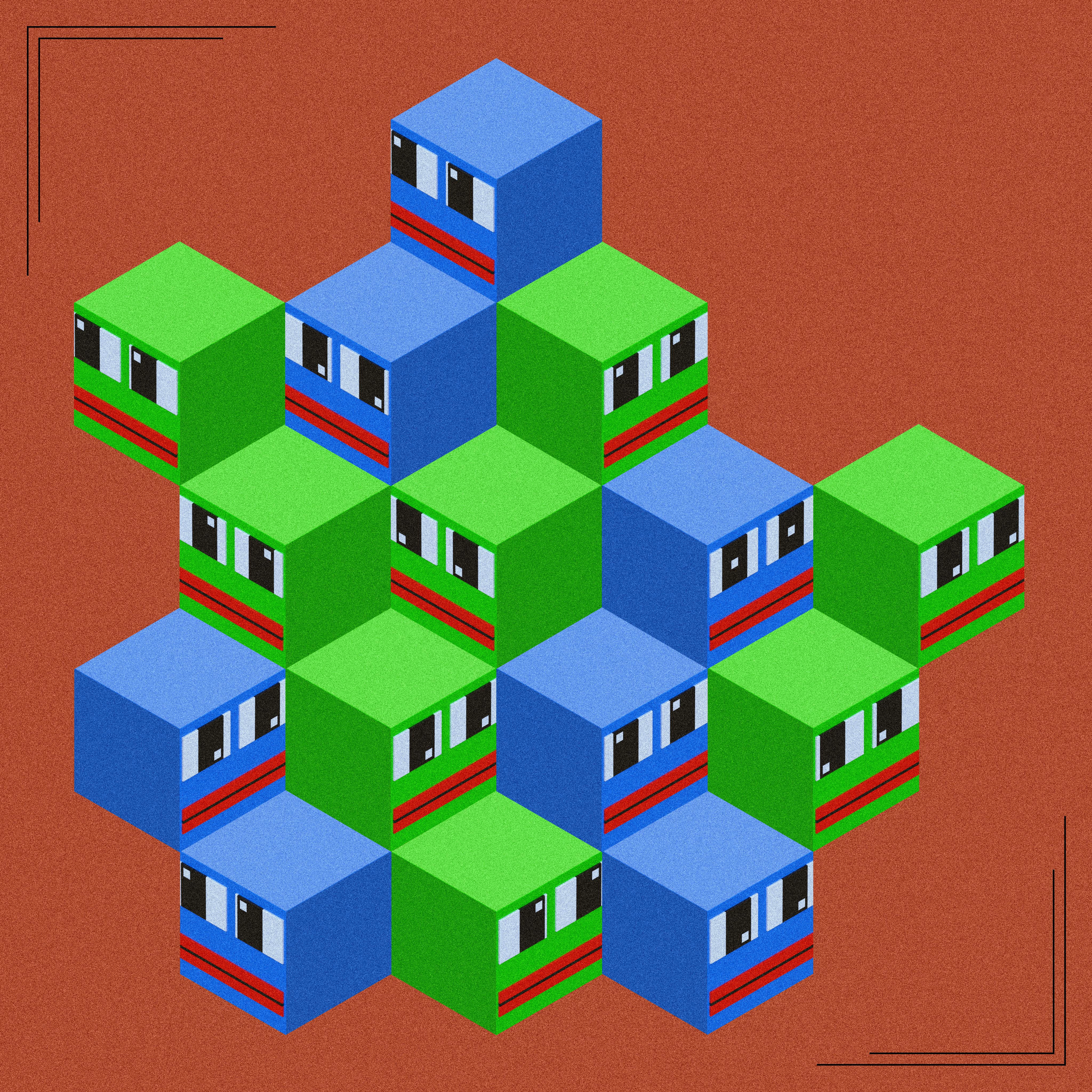 Isometric Pepe #27