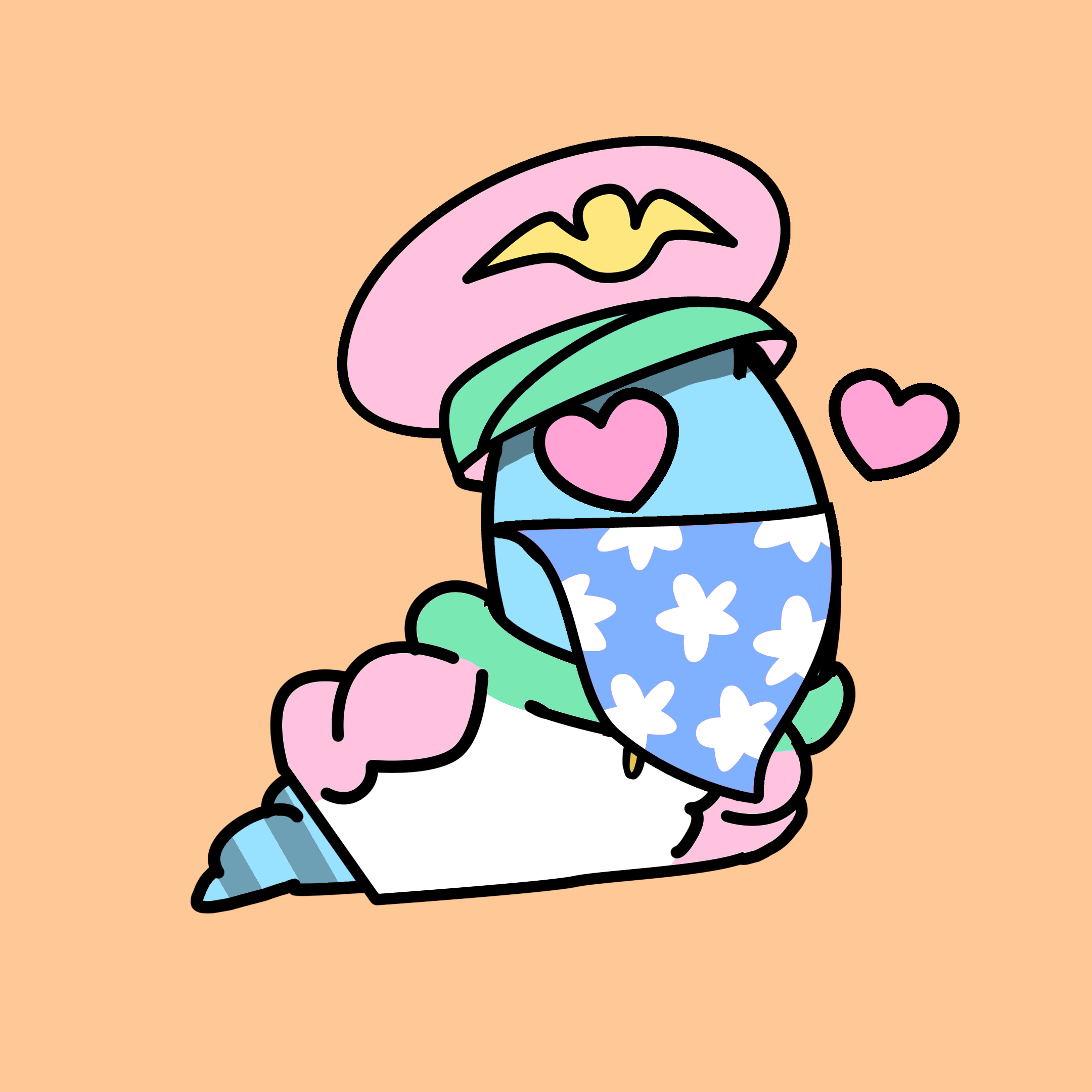 Larva Doods #8372