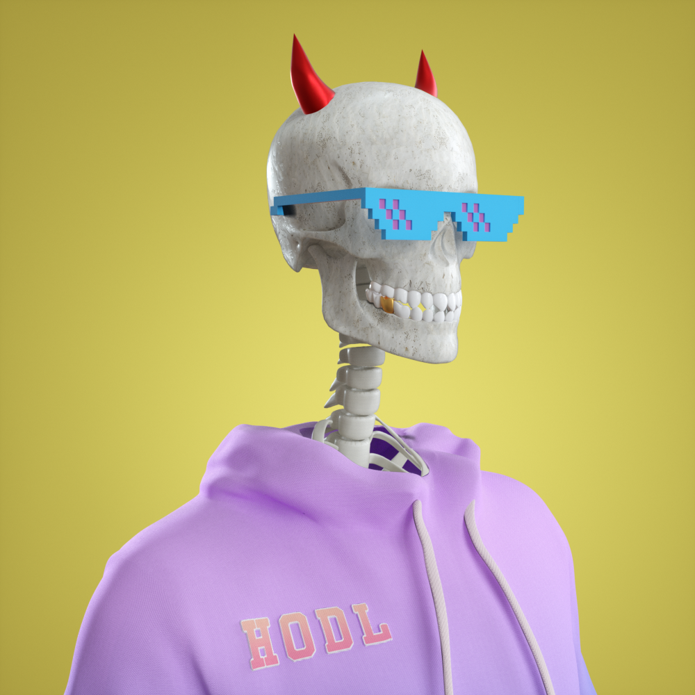 Dope Skeleton #76