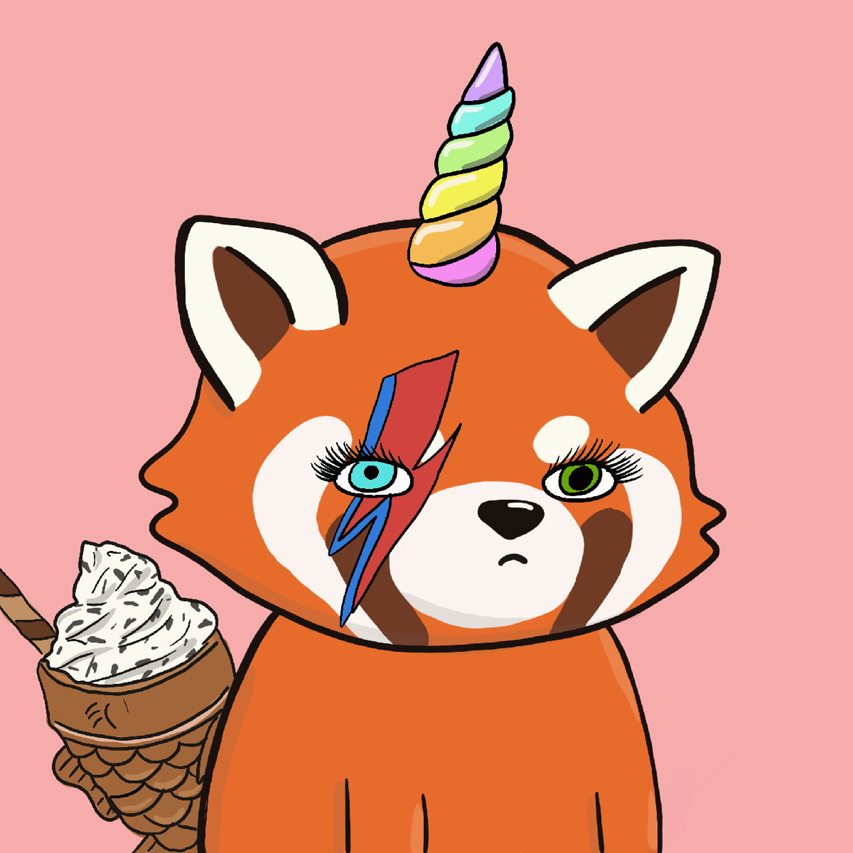 Okay Red Panda #7420