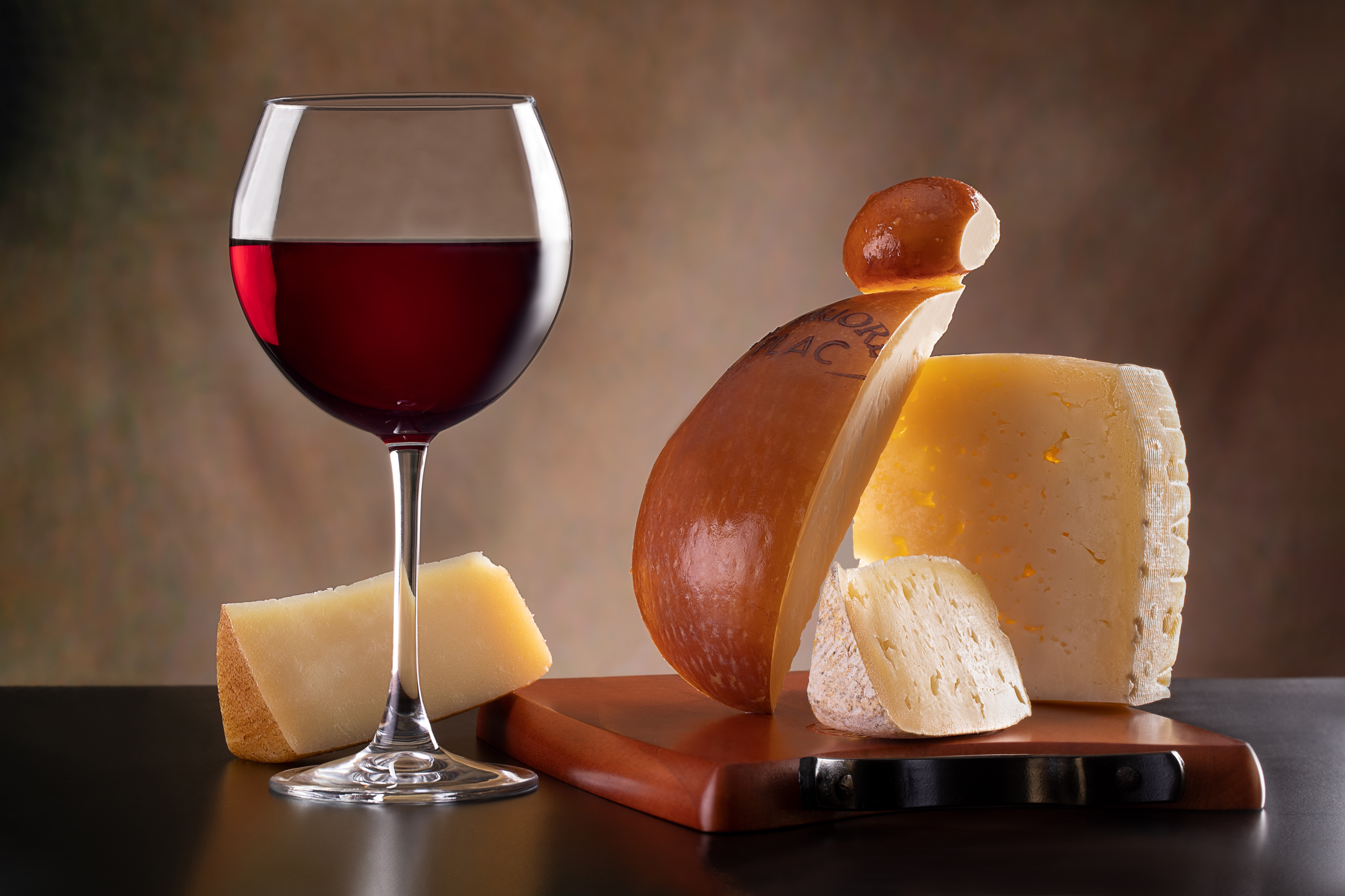 Still Life With Cheese And Wine