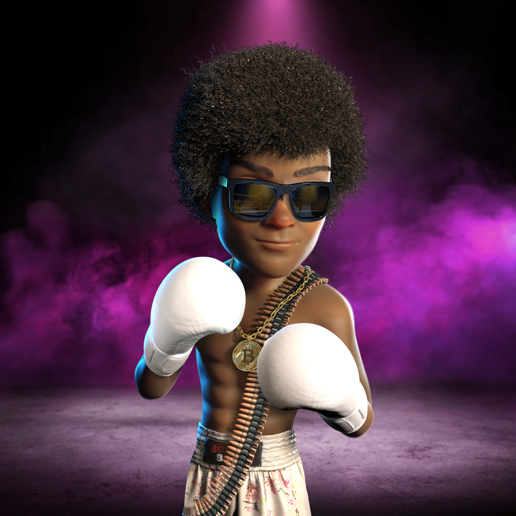Boxing boy #100