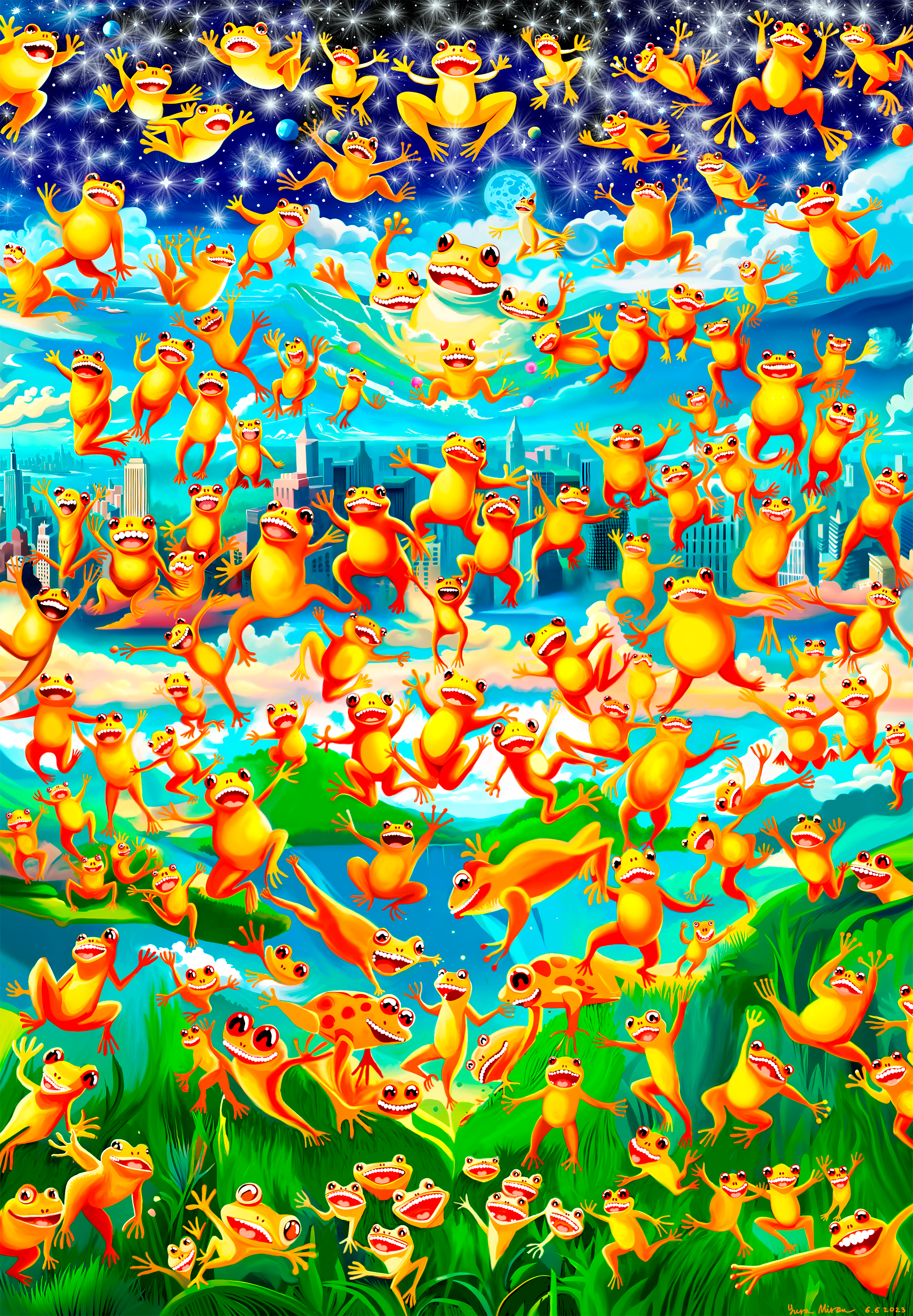 Frog Rain #3/10