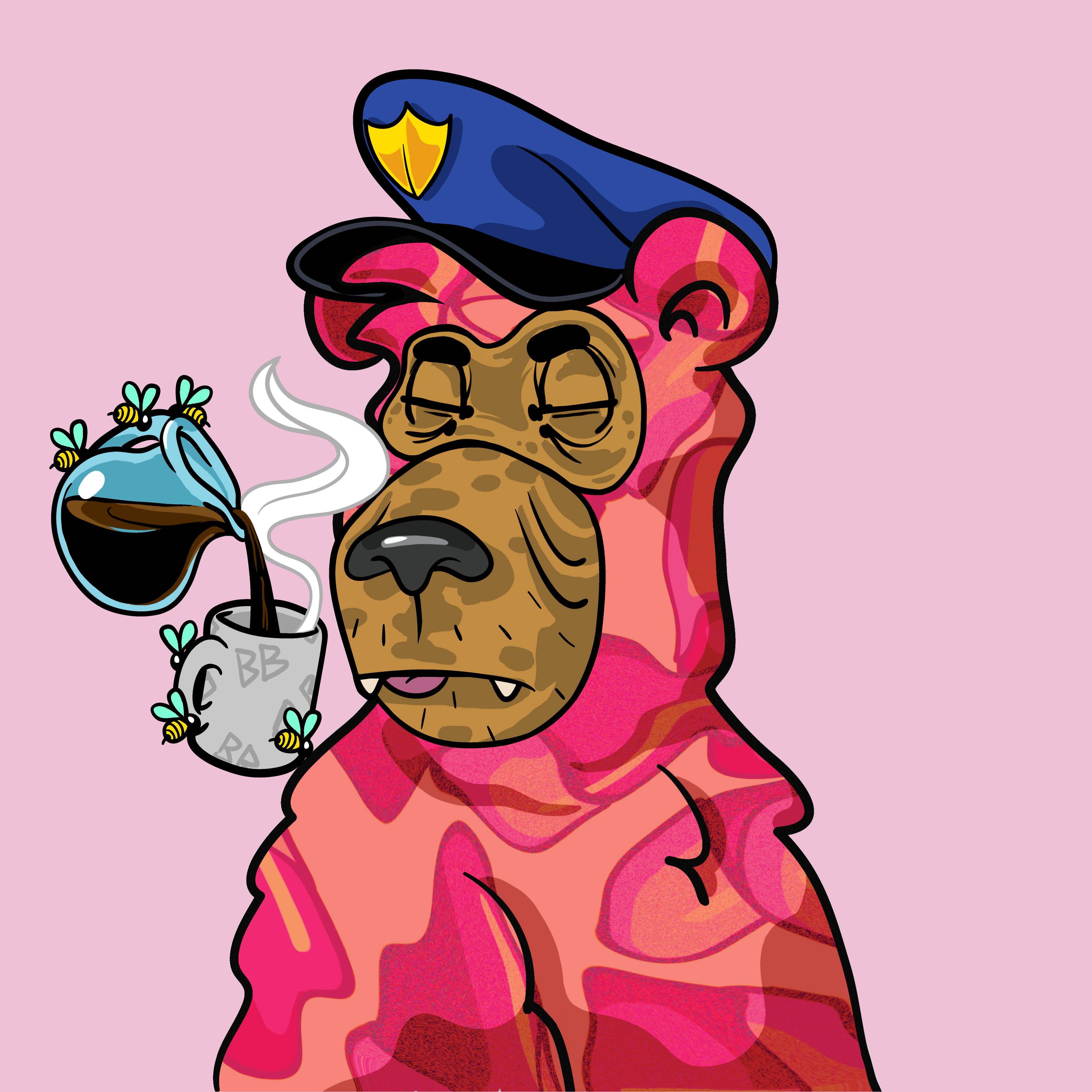 Buzzed Bear #6991