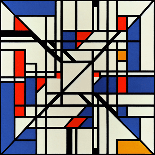 Mondrian's Labyrinth by Lilia #353