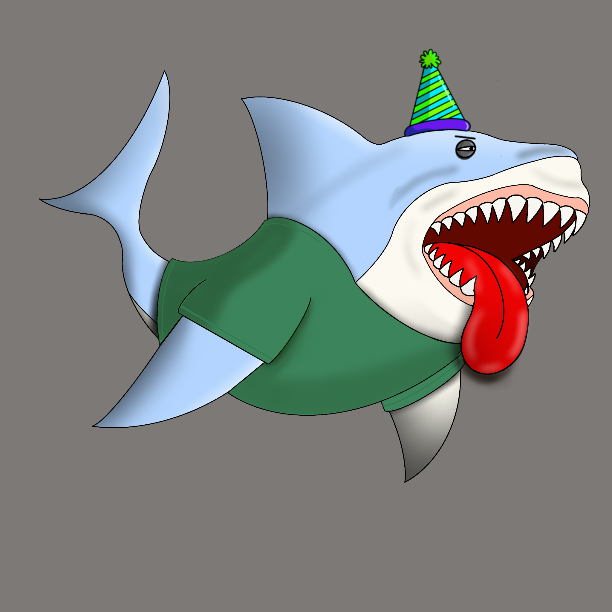 Wavy Shark #5556