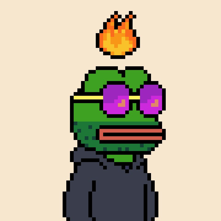 Foul Pepe Frog #2627