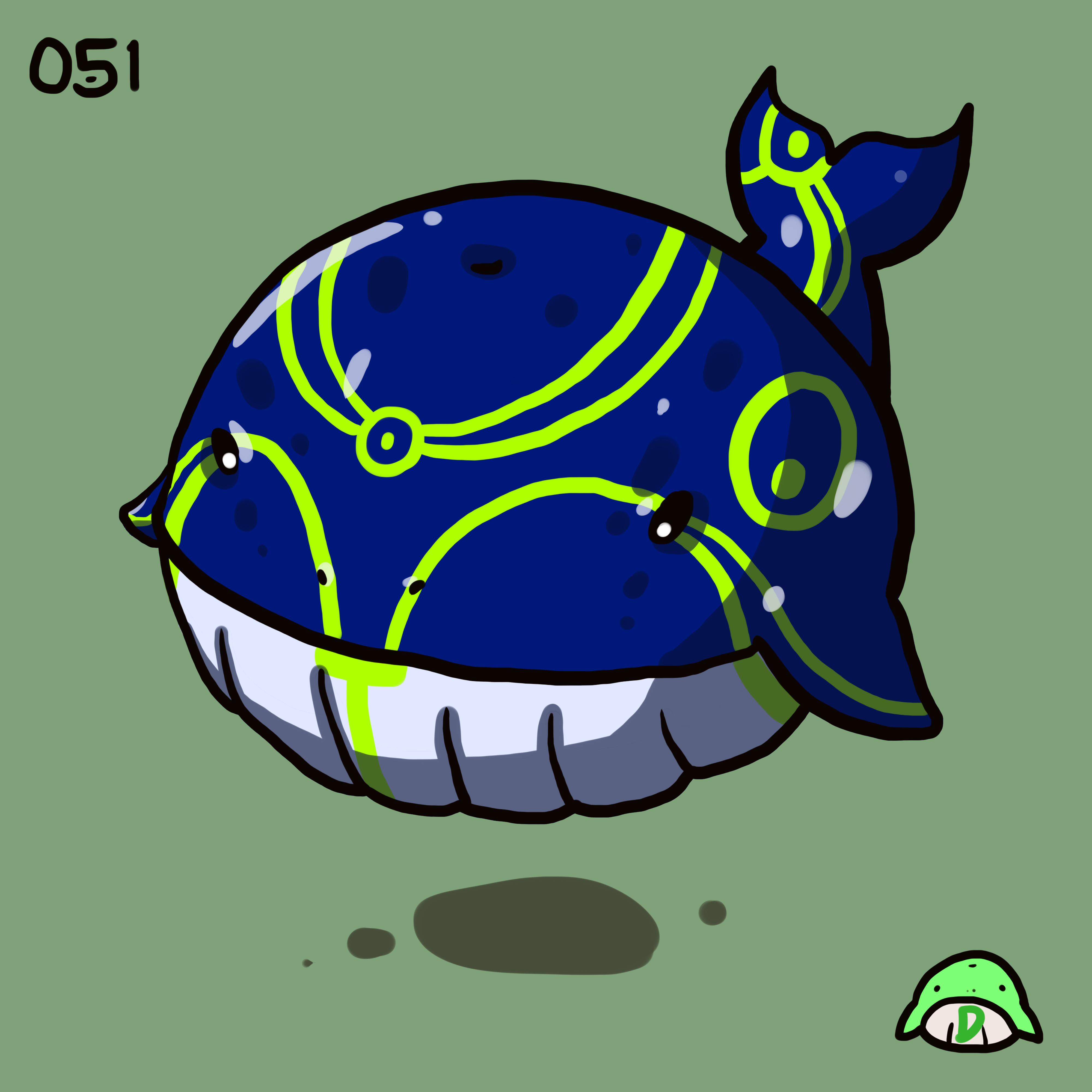 Whale well well NO.051