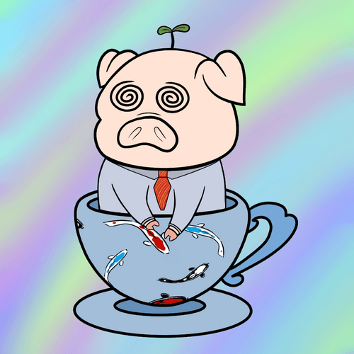Lucky Teacup Piggy Club #1326