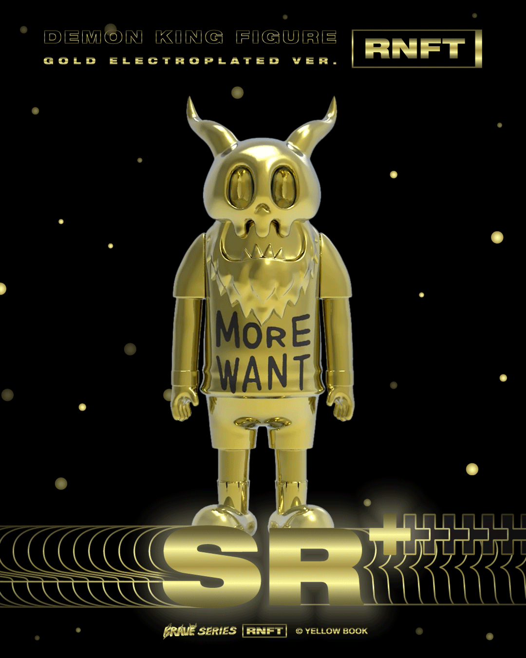 SR+ Demon King Figure (Gold Electroplated Ver.) SR167