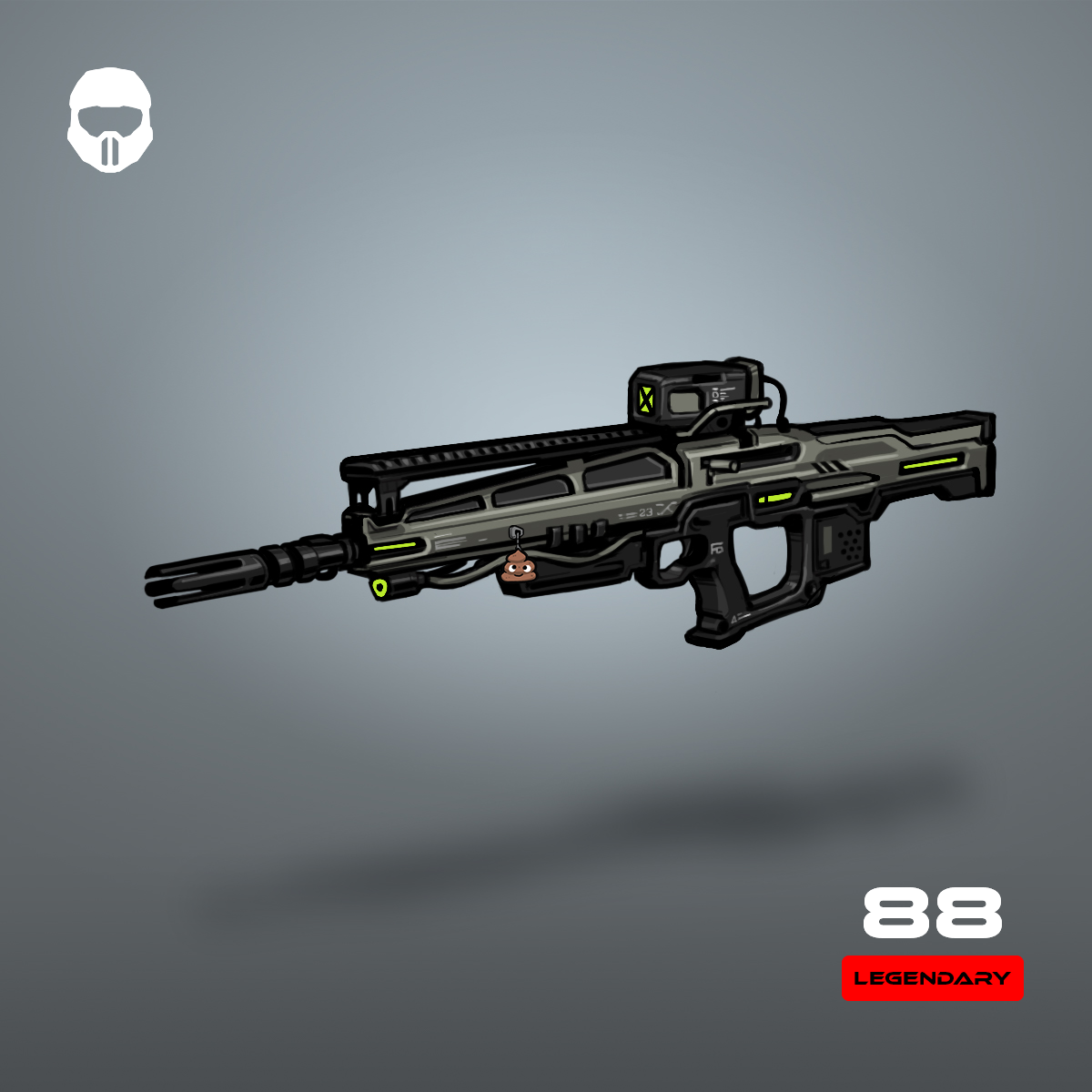 Kryptoria Weapon #3643
