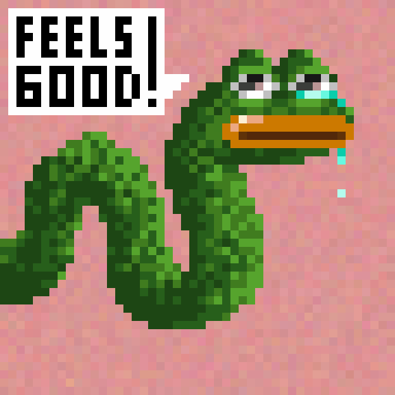 Rare Dank Snake Pickle