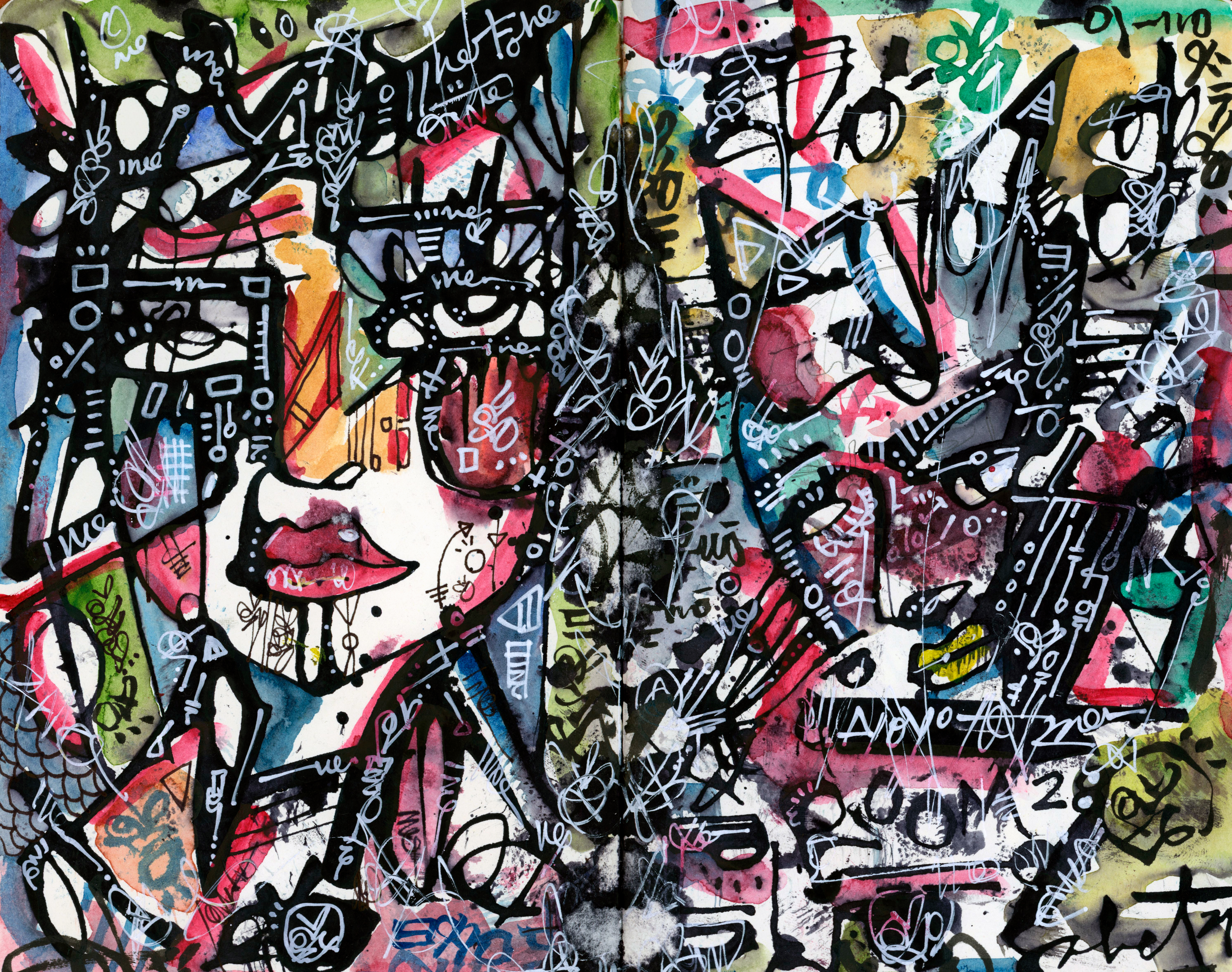 #011 / YO YO ELEVEN 2021 SABET / SKETCHBOOK 1