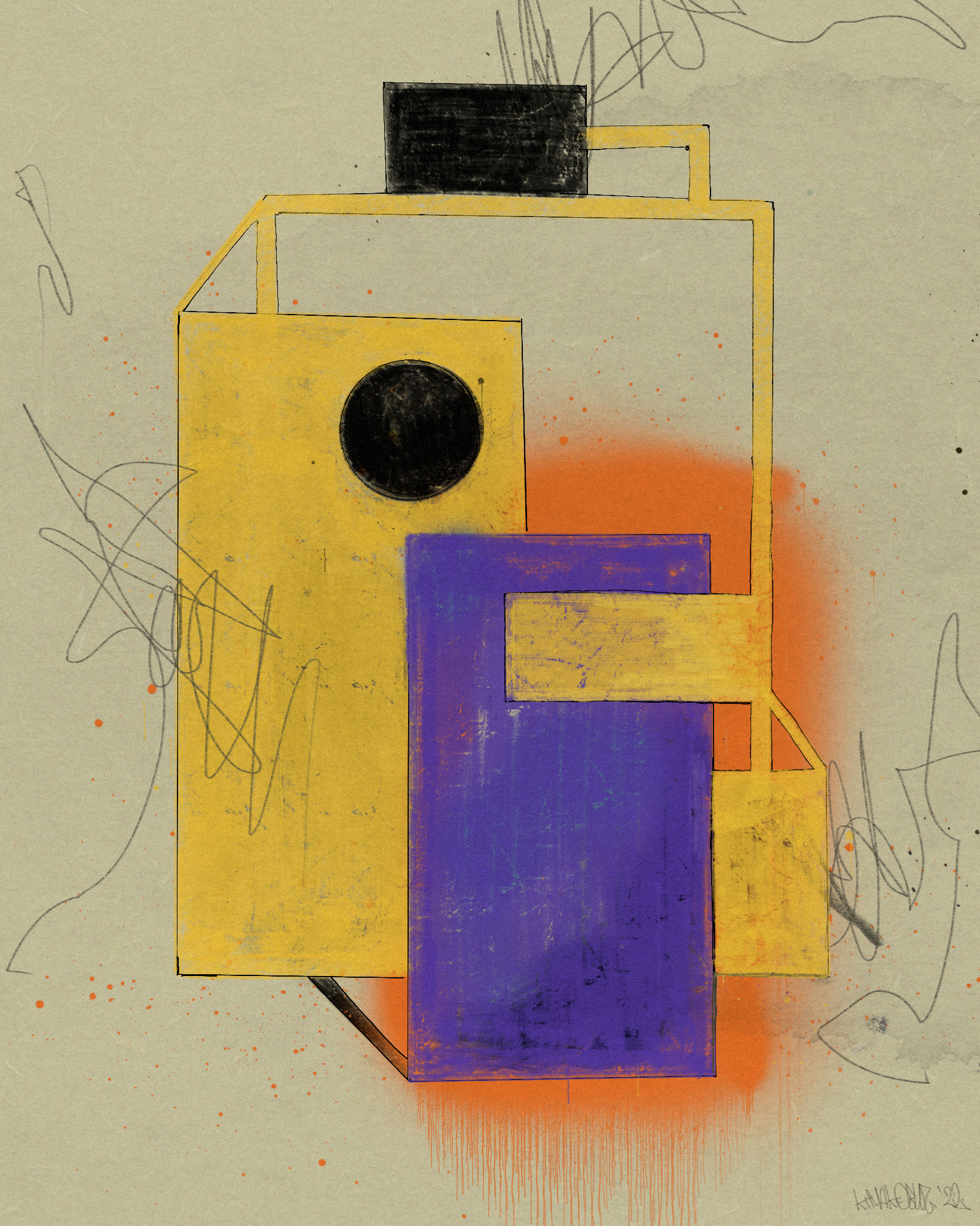 Backward books (Non-Objective Composition)