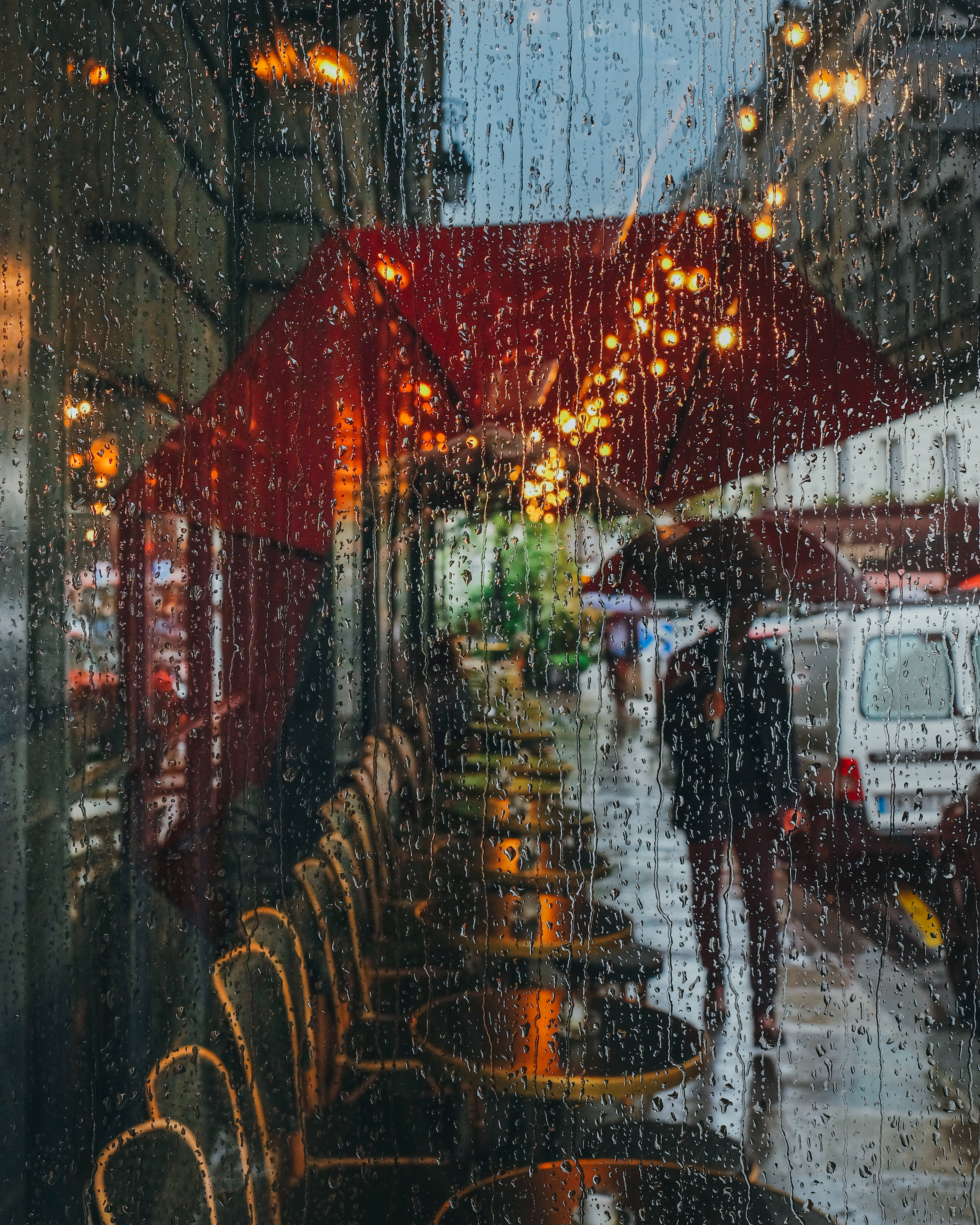 Two umbrellas