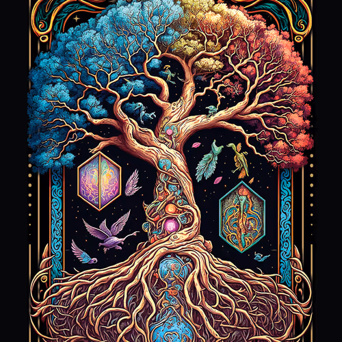 Trippy Tarot B-Side Cover