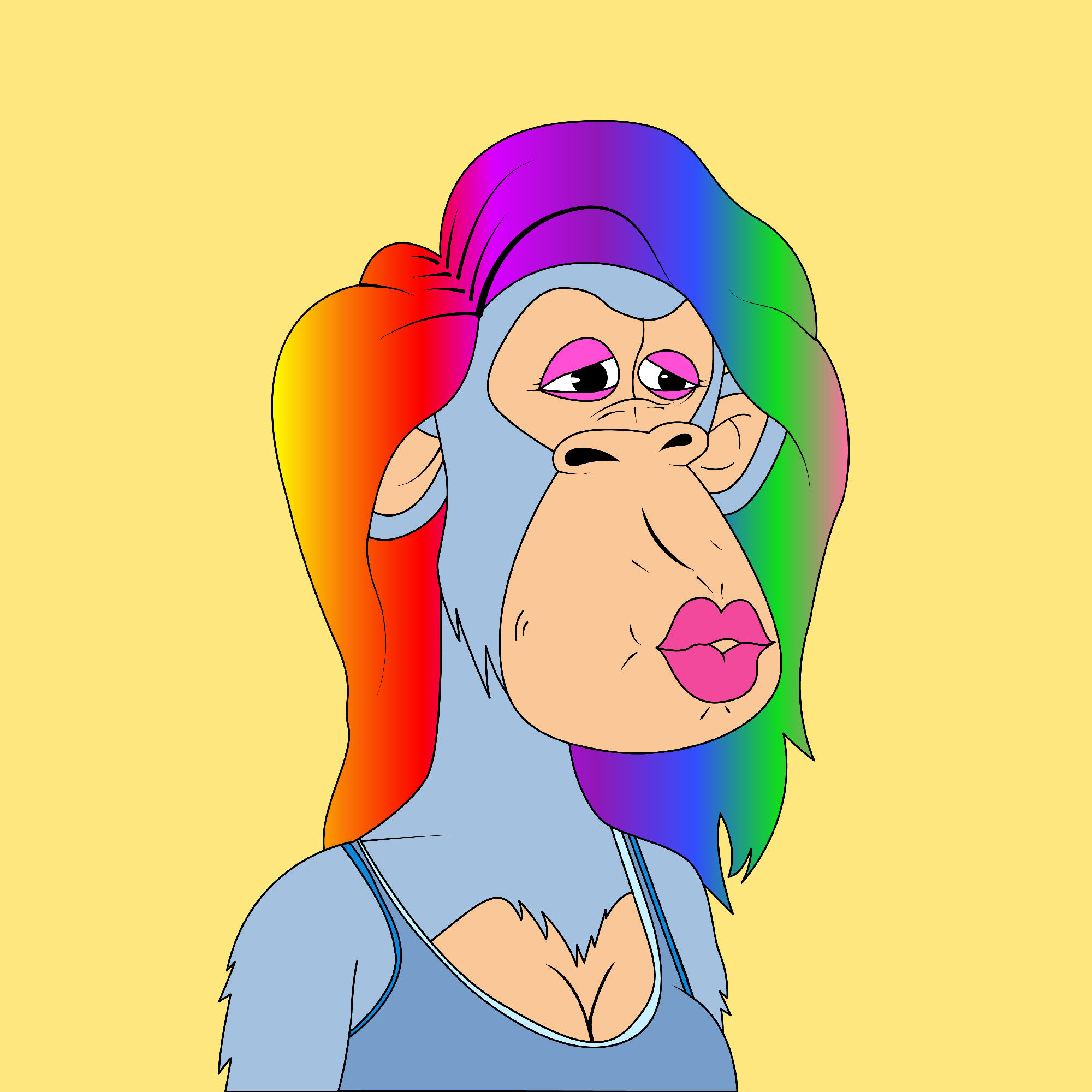 ApeWives of DoodleVille #4476