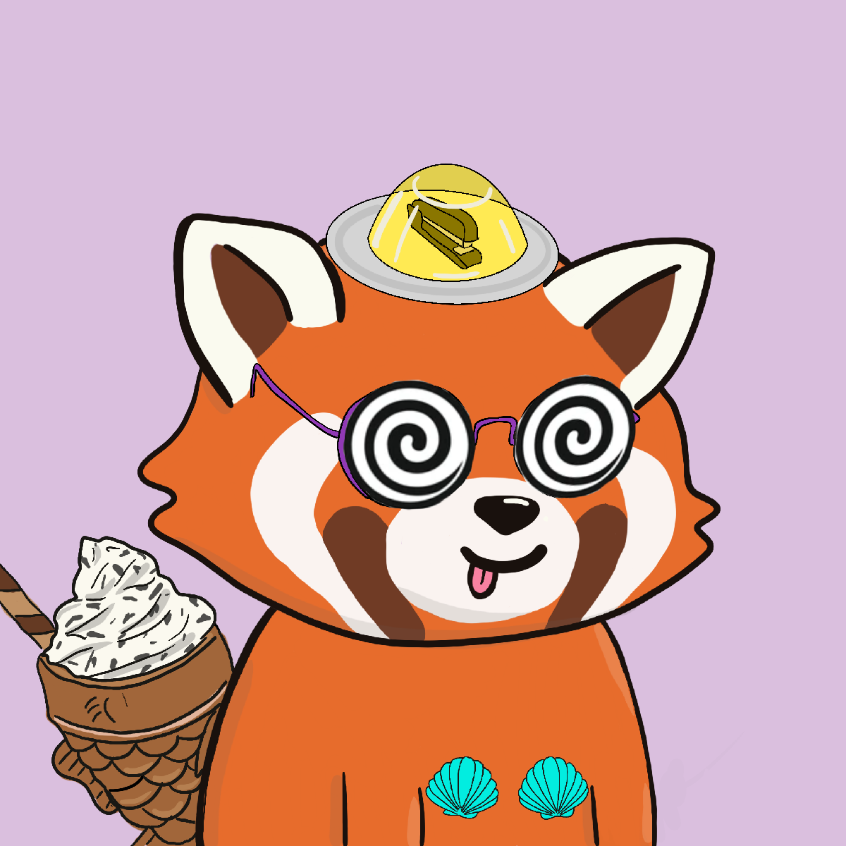 Okay Red Panda #7309