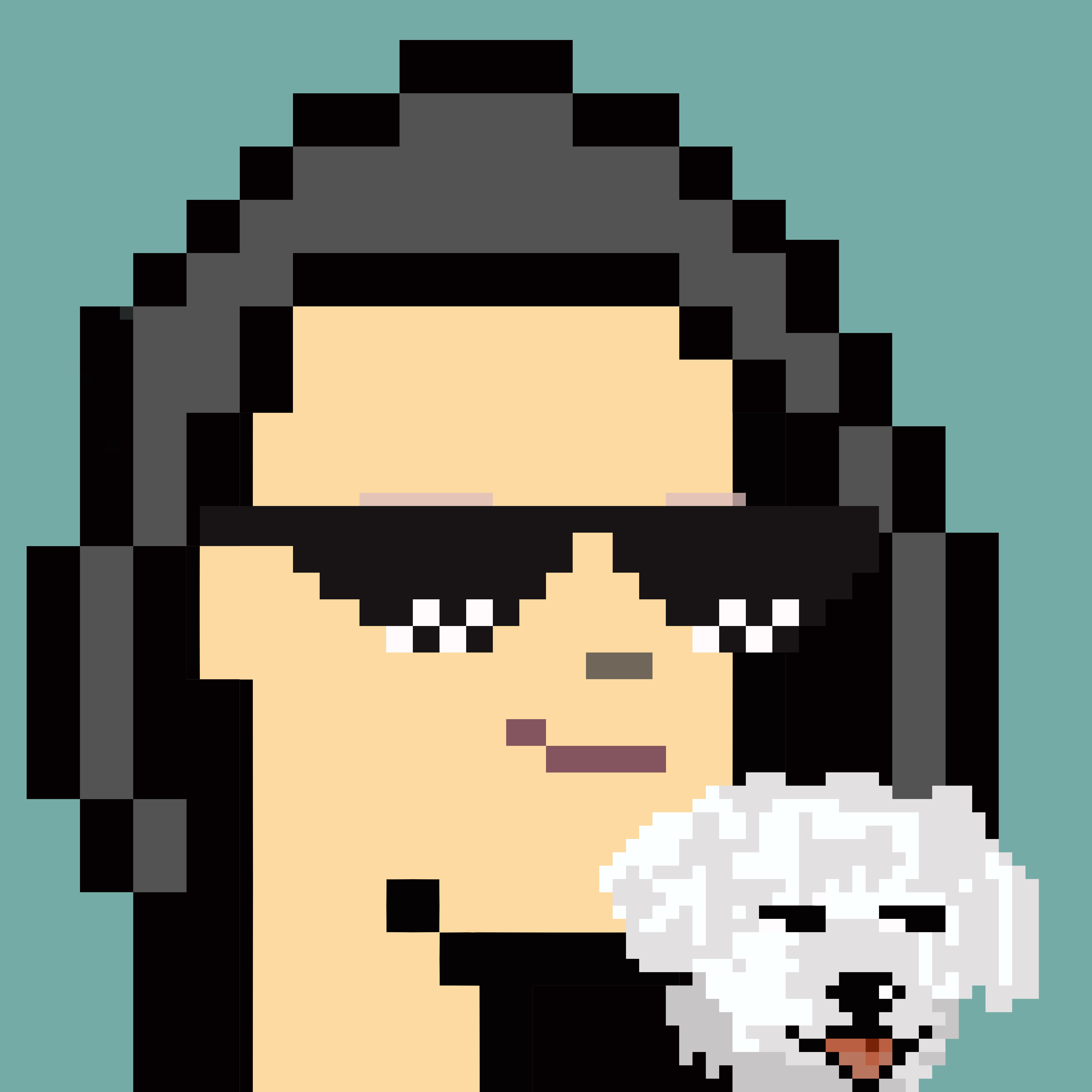 Punk And Puppy #7040