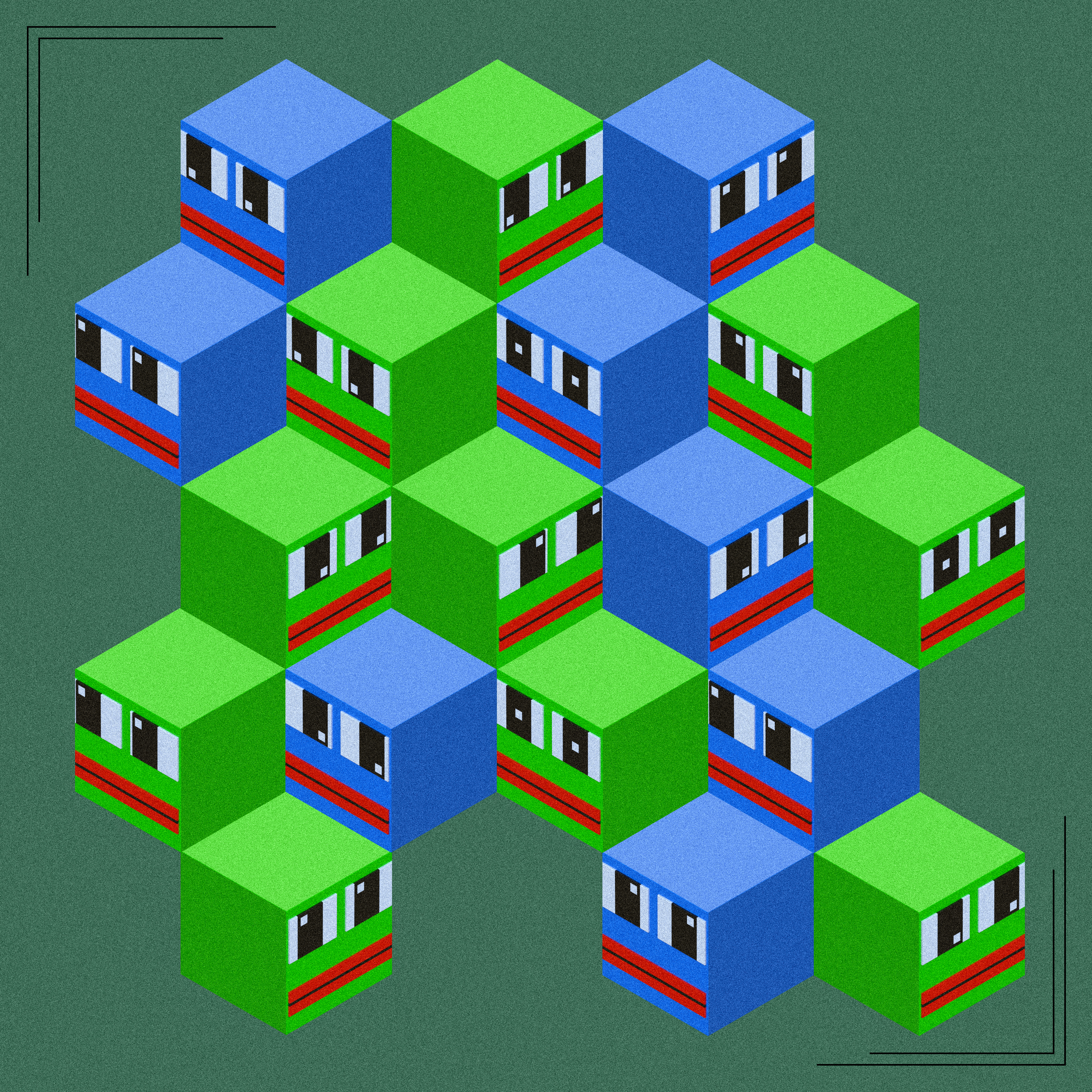 Isometric Pepe #33