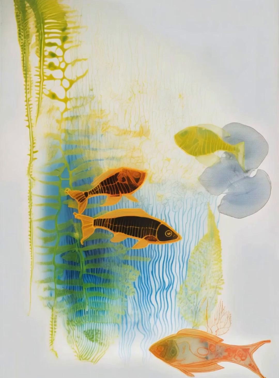 Elsa Carvalho - Dancing with Fish
