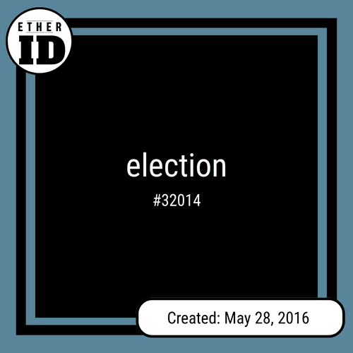election