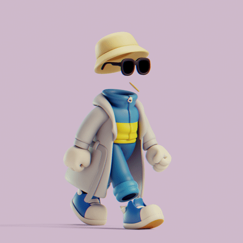 Invisible Friends 3D #912