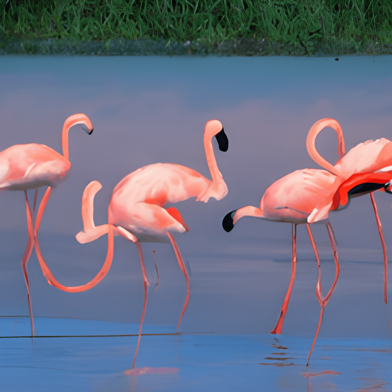 Flamingos
