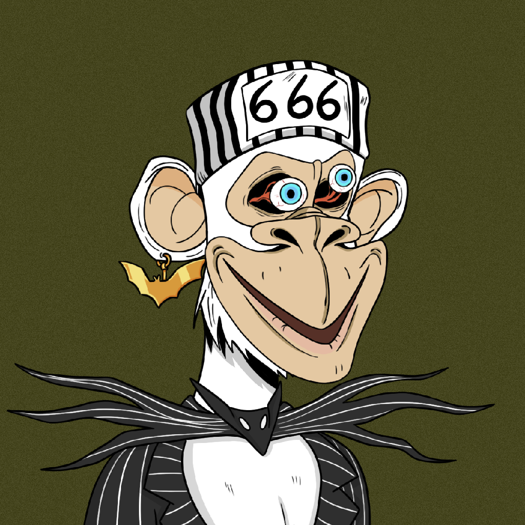 Spooky Ape Haunted Club #4953