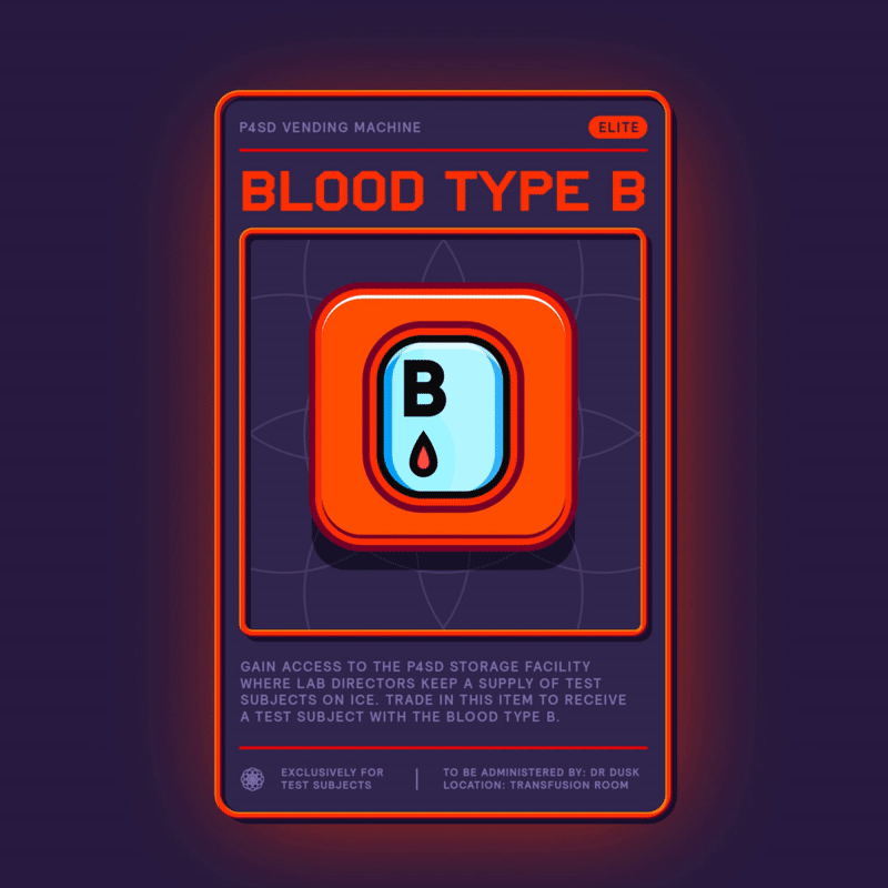Blood Type B #454
