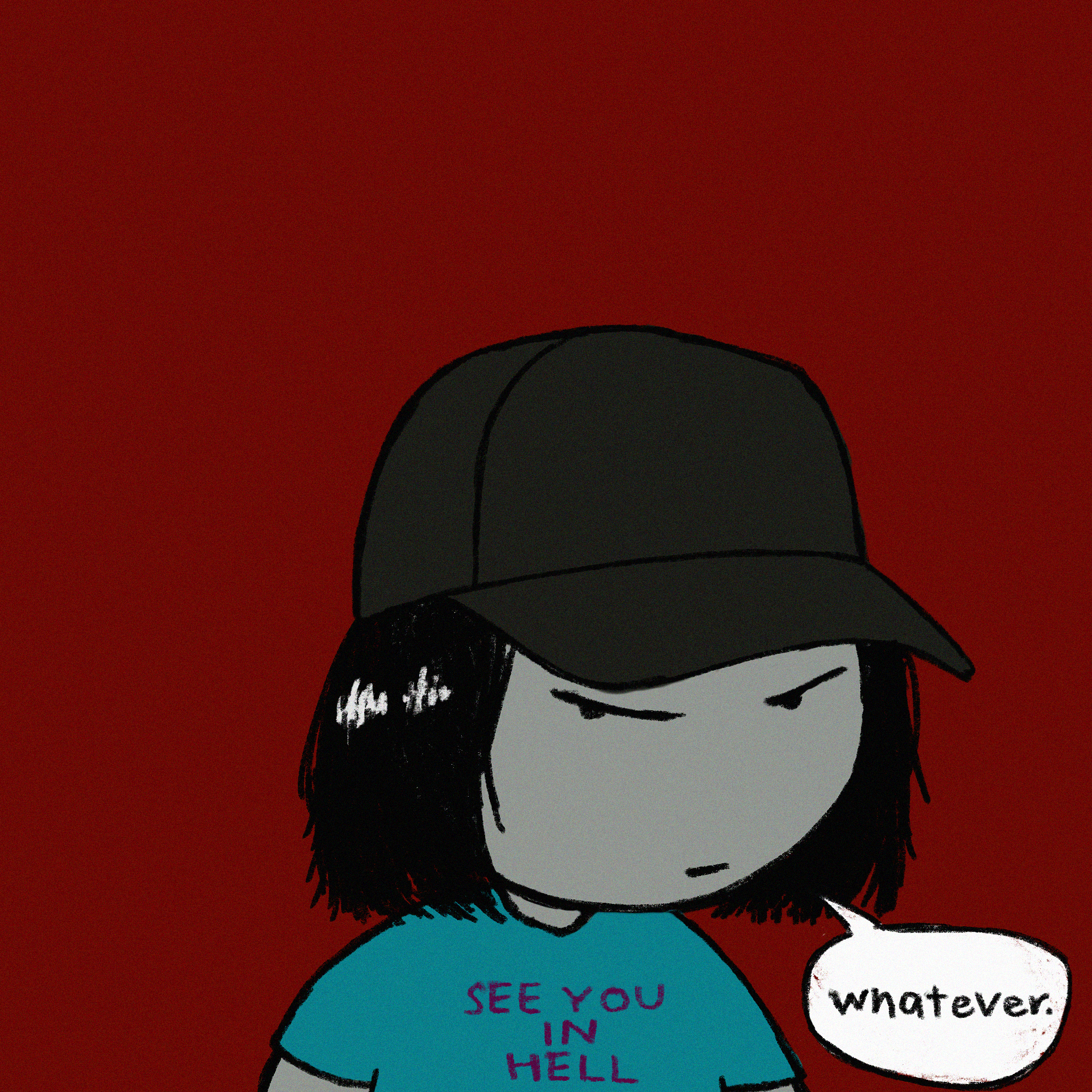 LEAVE ME ALONE #7098