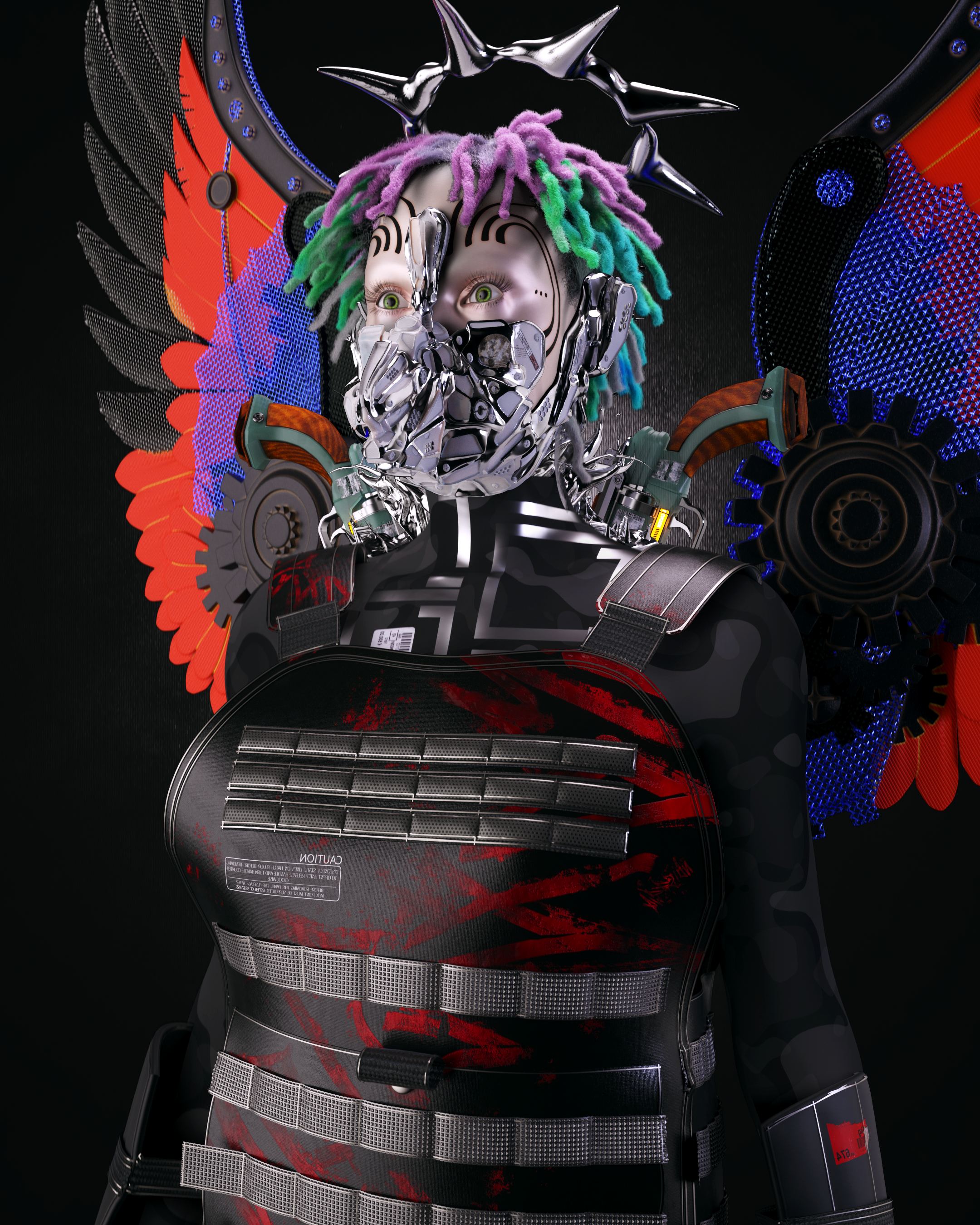 Cosmic Meta War Chicks #60