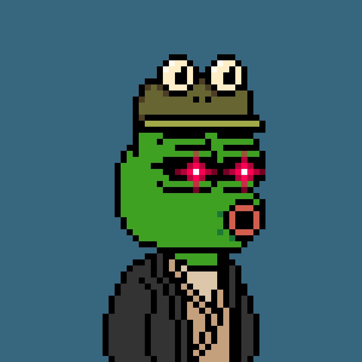 Foul Pepe Frog #5862