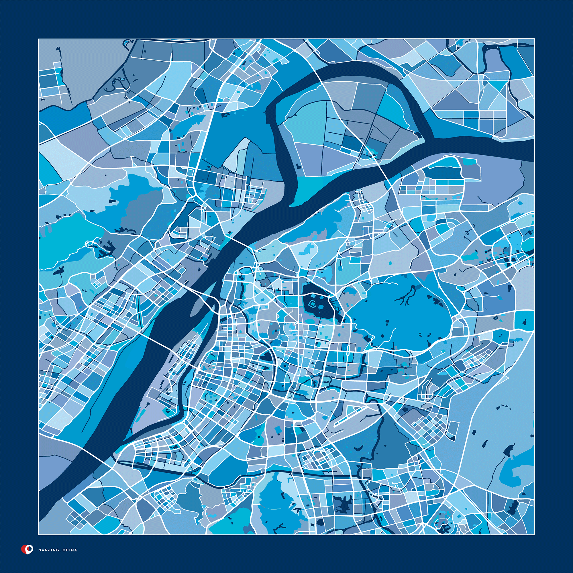 Nanjing, China - Sky blue