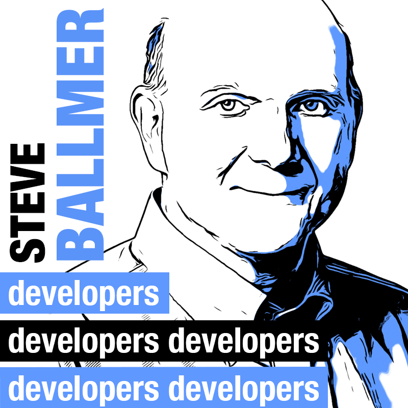 Steve Ballmer (10/10) - Blue Edition
