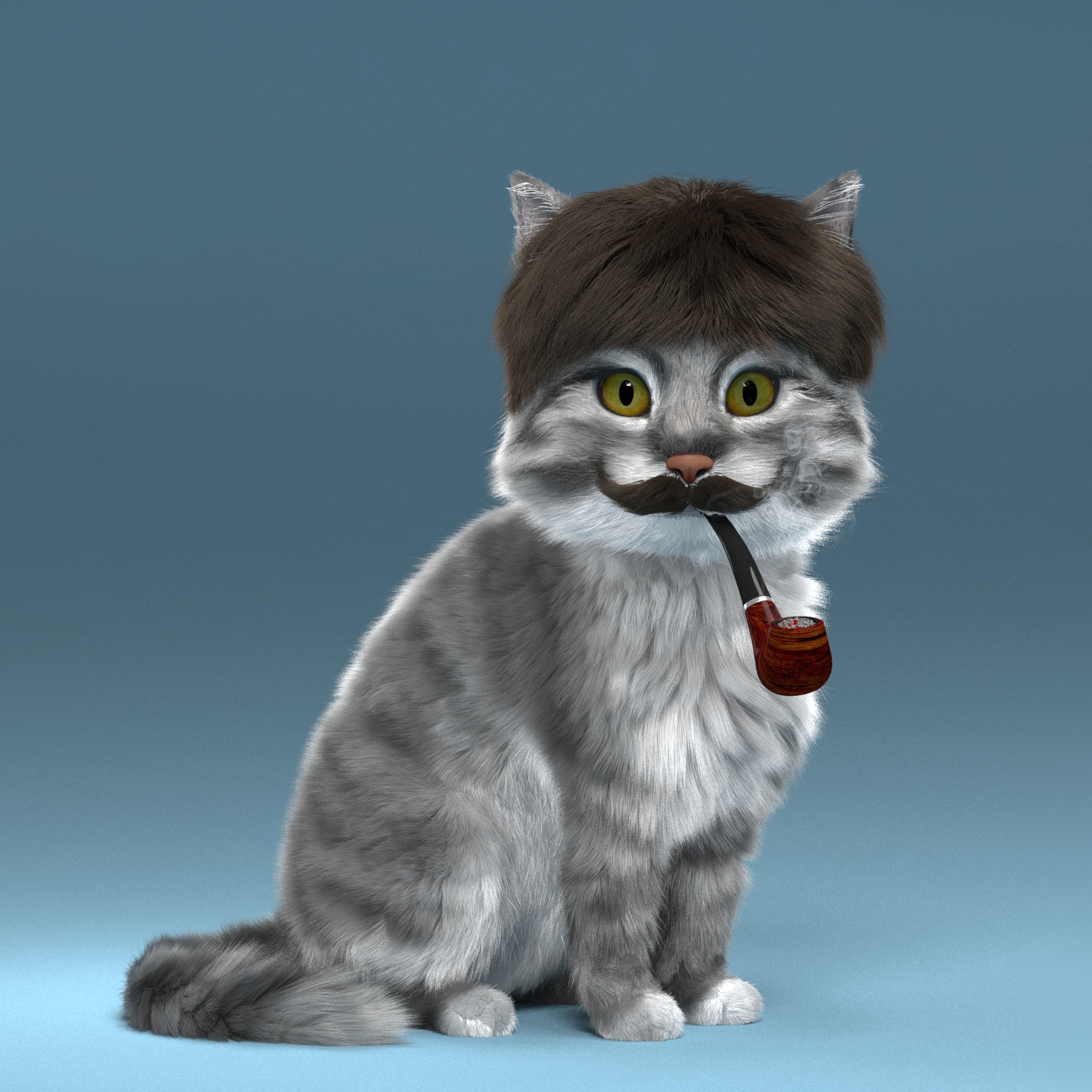 Fluffy PunkCat #7361