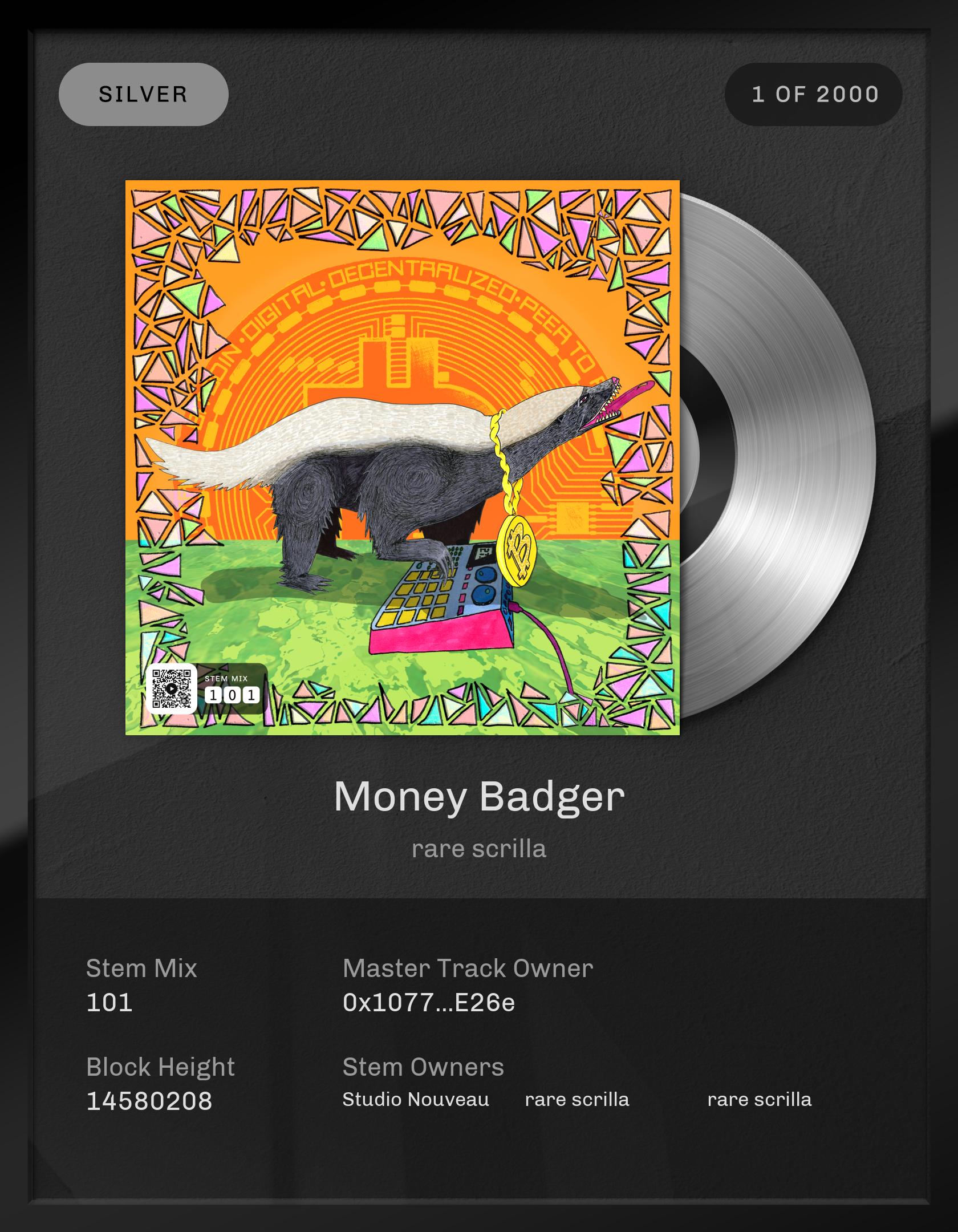 Money ₿adger Silver Edition (Mix: 101)