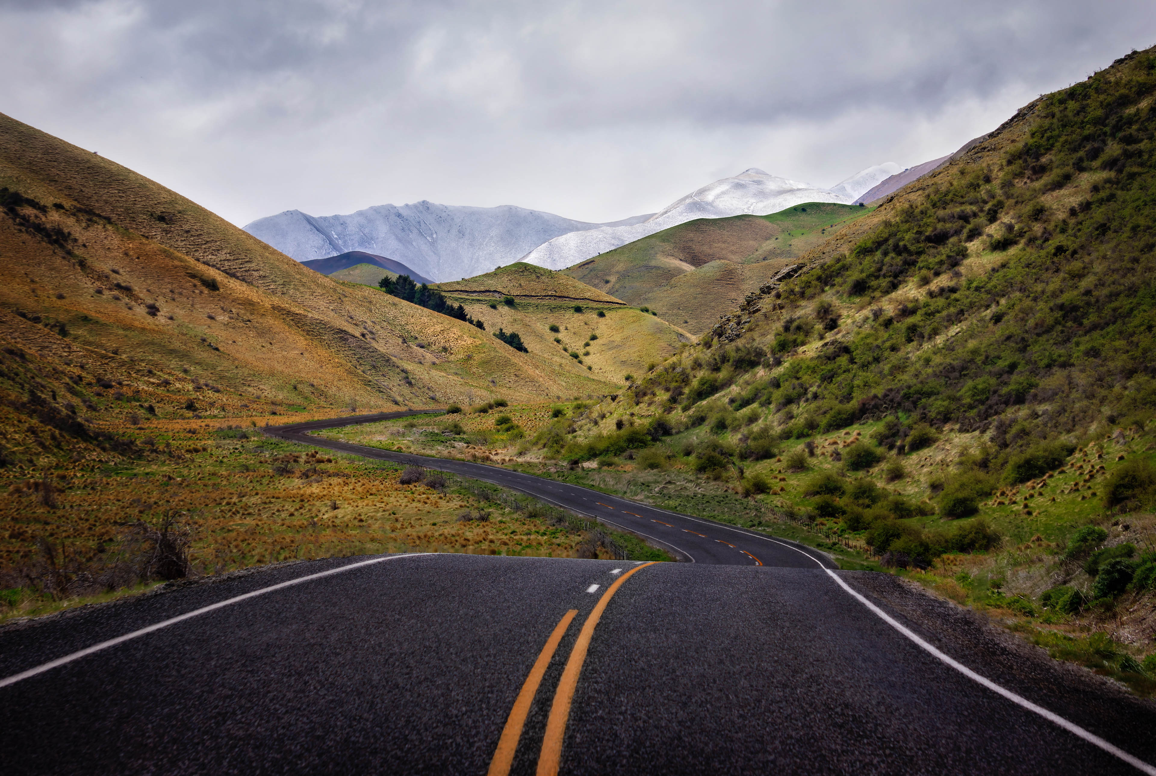 Approaching the Lindis Pass #0392